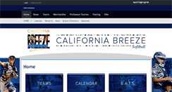 Desktop Screenshot of californiabreeze.org